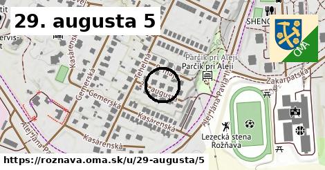 29. augusta 5, Rožňava