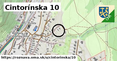 Cintorínska 10, Rožňava