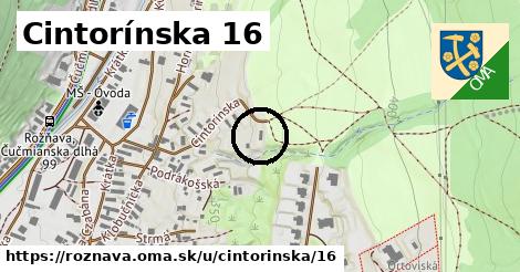 Cintorínska 16, Rožňava