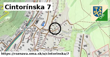 Cintorínska 7, Rožňava