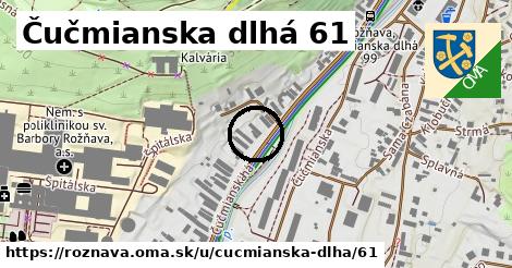 Čučmianska dlhá 61, Rožňava