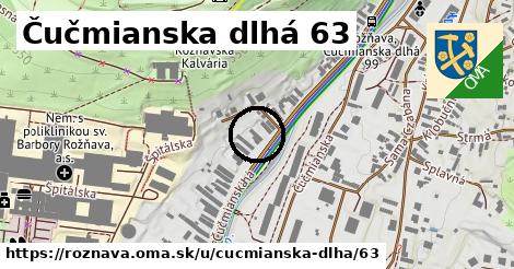 Čučmianska dlhá 63, Rožňava