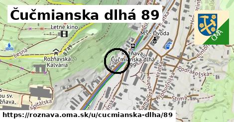 Čučmianska dlhá 89, Rožňava