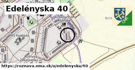 Edelényska 40, Rožňava