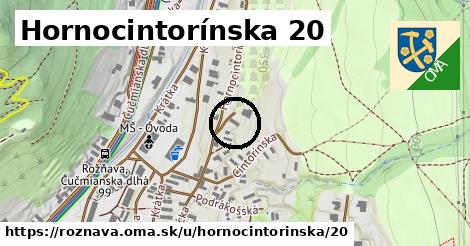 Hornocintorínska 20, Rožňava