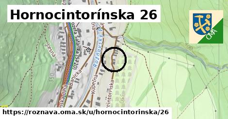 Hornocintorínska 26, Rožňava