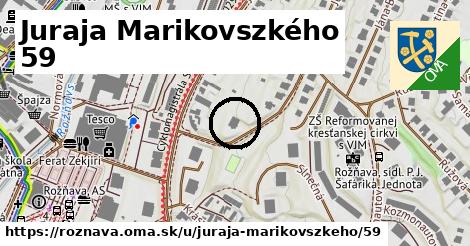 Juraja Marikovszkého 59, Rožňava