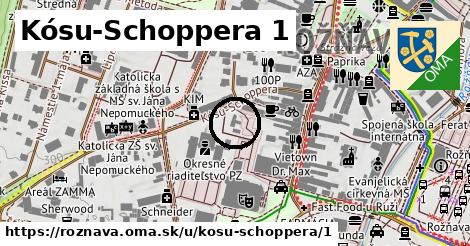 Kósu-Schoppera 1, Rožňava