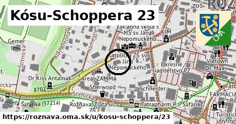 Kósu-Schoppera 23, Rožňava