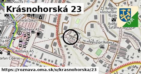 Krásnohorská 23, Rožňava