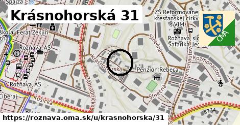 Krásnohorská 31, Rožňava