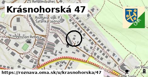 Krásnohorská 47, Rožňava