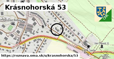 Krásnohorská 53, Rožňava