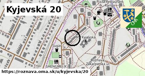 Kyjevská 20, Rožňava