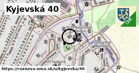 Kyjevská 40, Rožňava