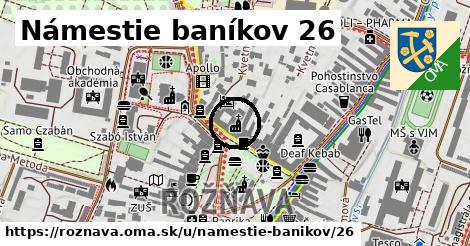 Námestie baníkov 26, Rožňava