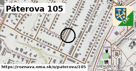 Páterova 105, Rožňava