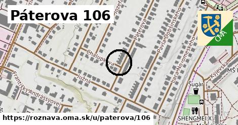 Páterova 106, Rožňava