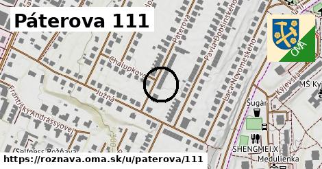 Páterova 111, Rožňava