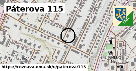 Páterova 115, Rožňava