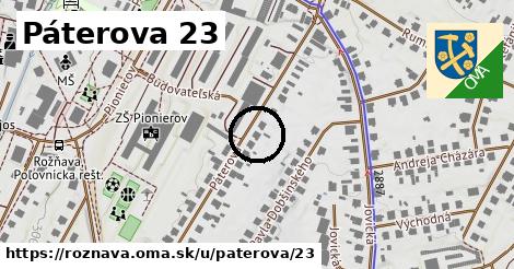 Páterova 23, Rožňava