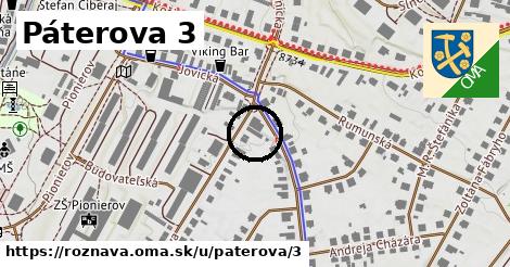 Páterova 3, Rožňava