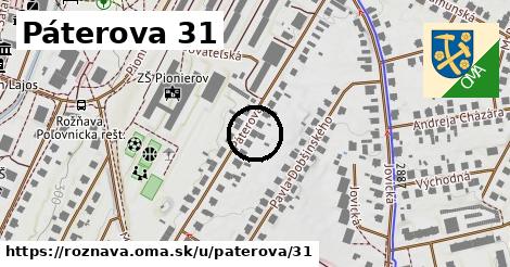 Páterova 31, Rožňava