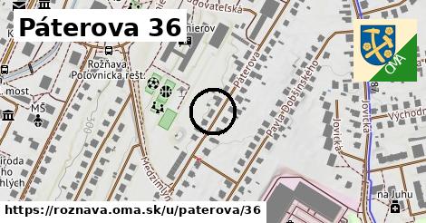 Páterova 36, Rožňava