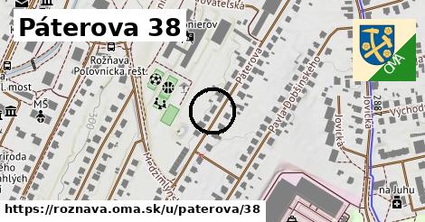 Páterova 38, Rožňava