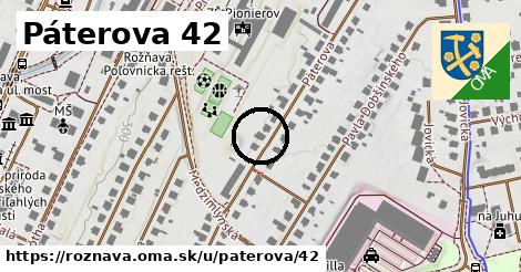 Páterova 42, Rožňava