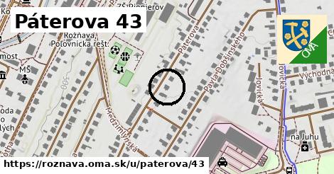 Páterova 43, Rožňava