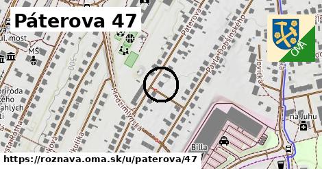 Páterova 47, Rožňava