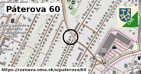 Páterova 60, Rožňava