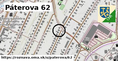 Páterova 62, Rožňava