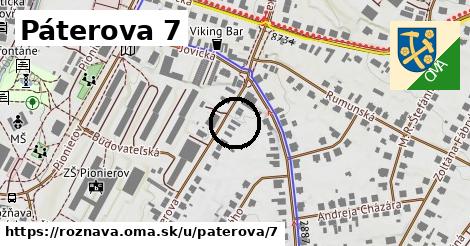 Páterova 7, Rožňava