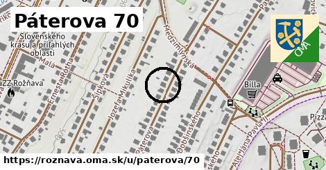 Páterova 70, Rožňava