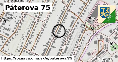 Páterova 75, Rožňava