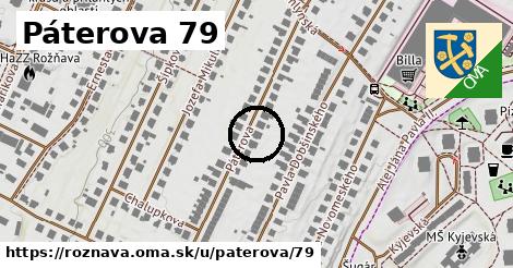Páterova 79, Rožňava