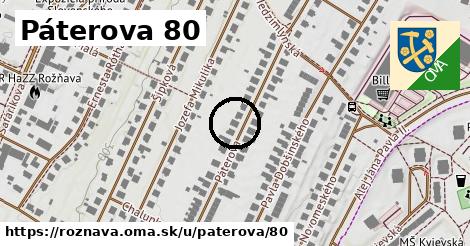 Páterova 80, Rožňava