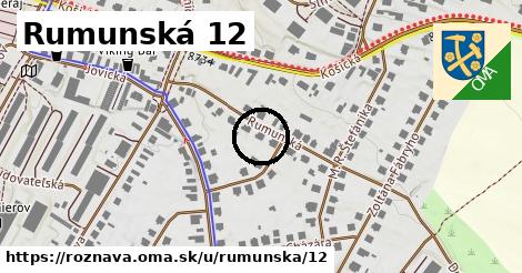 Rumunská 12, Rožňava