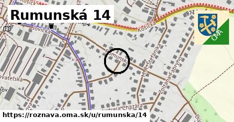 Rumunská 14, Rožňava