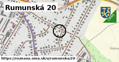 Rumunská 20, Rožňava