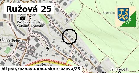 Ružová 25, Rožňava