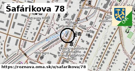 Šafárikova 78, Rožňava