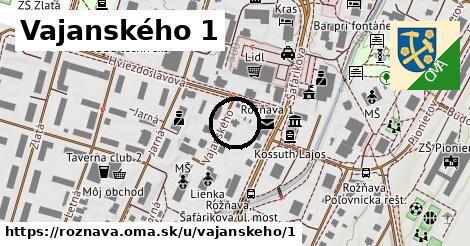 Vajanského 1, Rožňava
