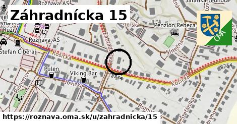 Záhradnícka 15, Rožňava