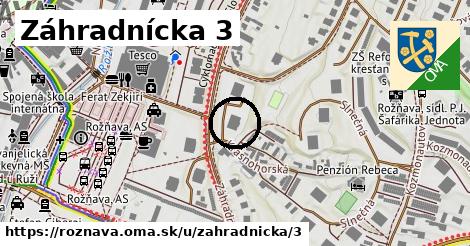 Záhradnícka 3, Rožňava
