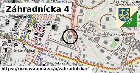 Záhradnícka 4, Rožňava