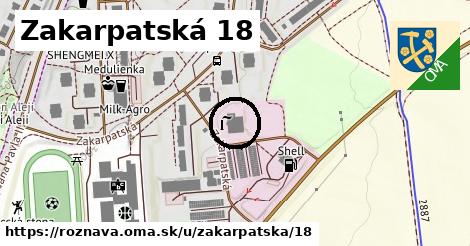 Zakarpatská 18, Rožňava