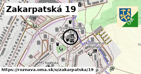 Zakarpatská 19, Rožňava